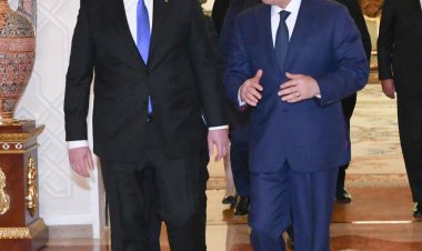 الرئيس السيسي يستقبل رئيس وزراء رومانيا