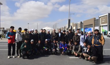 طلاب مركز الشيخ زايد في زيارة لمعرض القاهرة الدولي للكتاب ويشيدون بجناح الأزهر الشريف