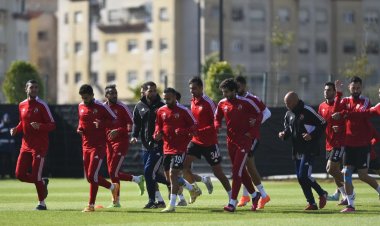 تفاصيل مران الأهلي الختامي استعدادًا لمباراة الهلال السوداني