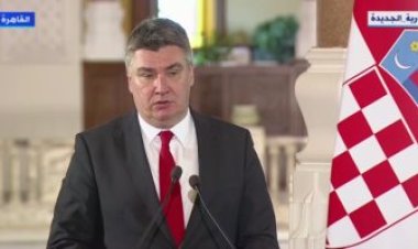 رئيس كرواتيا للرئيس السيسي: أشكركم على حفاوة الاستقبال فى هذا البلد الأمين