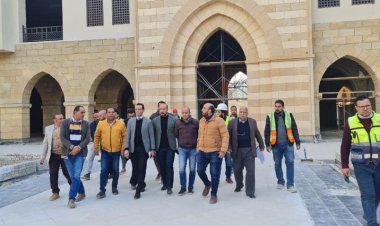 مساعد وزير الإسكان يتفقد سير العمل بمشروع تطوير «منطقة سور مجرى العيون»