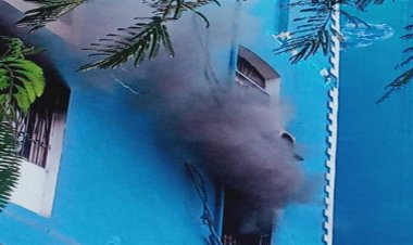 مصرع مريض في حريق مصحة إدمان بأبو النمرس