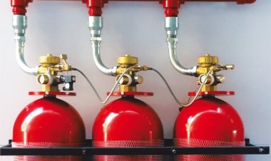 انفجار جهاز إطفاء الأيرسول داخل مستشفى 30 يونيو بالإسماعيلية