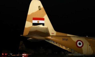شاهد اللحظات الأولى لوصول الطائرات العسكرية المصرية في سوريا وتركيا
