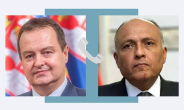 وزير الخارجية يتلقى اتصالاً من نظيره الصربي