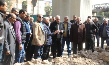 محافظ الجيزة يتابع ميدانياً أعمال تطوير طريق الخدمة أسفل محور الفريق كمال عامر