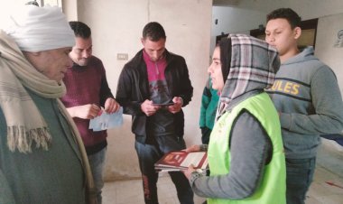 إجراء الكشف الطبي على 1303 مواطنين بقافلة جامعة كفر الشيخ