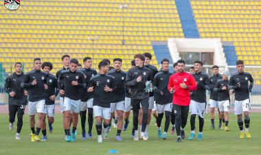 منتخب الشباب يختتم تدريباته استعدادا لودية جنوب السودان