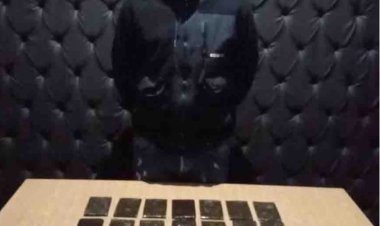 ضبط 25 طربة لمخدر الحشيش بحوزة أحد الأشخاص بالسلام 