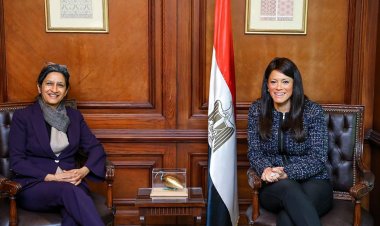 وزيرة التعاون الدولي تستقبل نائب رئيس مجموعة البنك الدولي للتنمية البشرية