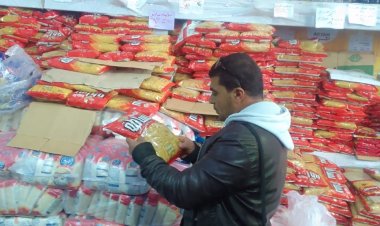 حملات على الأسواق وتحرير محاضر للمخالفين بالحامول وقلين