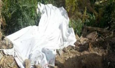 استخراج جثة طفل  بعد يومين من دفنه في منطقة الصف