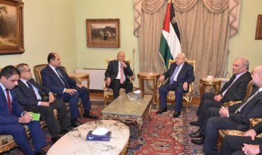 الرئيس الفلسطينى يستقبل أبو الغيط ويتناولان اللمسات الأخيرة لمؤتمر القدس