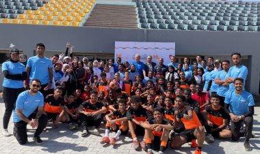 صور| الاتحاد الملكي الهولندي لكرة القدم يطلق برنامج  «المدربين العالميين» في أسوان