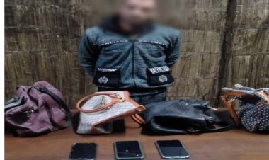 سقوط لص حقائب السيدات بمنطقة الوايلي