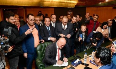 خالد ميري يتقدم بأوراق ترشحه لمنصب نقيب الصحفيين