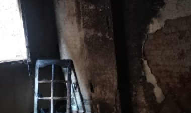 إصابة معاقان بحروق وكسور فى حريق نشب بشقتهما بمنطقة الطوابق