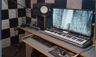 ضبط أستوديو تسجيل صوتي غير مرخص في بالجيزة