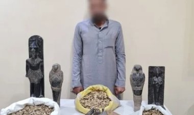 الداخلية تحبط عملية بيع تماثيل مقلدة بالفيوم