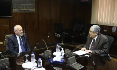وزير الكهرباء يستقبل سفير اليونان لبحث مشروع الربط الكهربائي بين البلدين