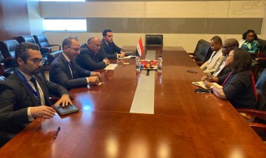 وزير الخارجية يلتقي مع نظيره من جزر القمر لبحث التعاون بين البلدين