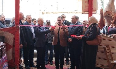 سكرتير عام مساعد كفر الشيخ يفتتح معرض «أهلا رمضان» ببيلا