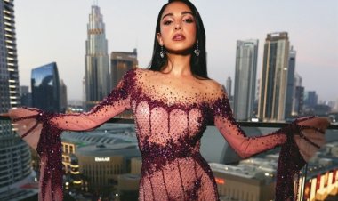 شاهد| سلمى أبو ضيف تستعرض أنوثتها في عيد الحب بالأحمر المُثير