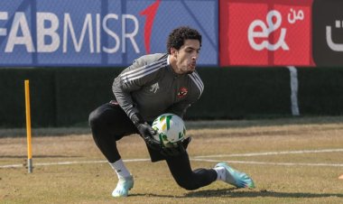 بعد تعافيه من الإصابة.. مصطفى شوبير ينتظم في تدريبات الأهلي