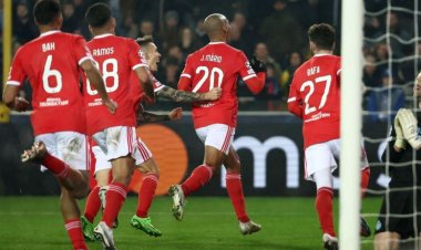 بثنائية ضد بروج.. بنفيكا يضع قدما في ربع نهائي دوري الأبطال 