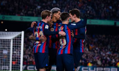 ليفاندوفسكي يقود هجوم برشلونة أمام خيتافي 