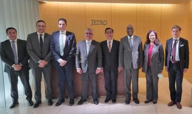 وفد اقتصادية قناة السويس يبحث التعاون مع جيترو اليابانية