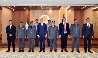 مدير عام شرطة أبوظبي يلتقي وفداً من «الداخلية  المصرية»