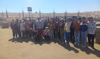 إدارة الطلائع تختتم برنامج الرحلات الشتوية بمدينة أسوان