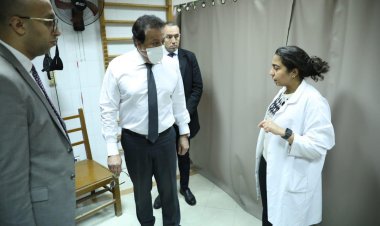 جولة مفاجئة لوزير الصحة في «الحصري» و«الشيخ زايد» بمدينة 6 أكتوبر