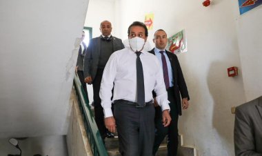 وزير الصحة يتفقد وحدة صحة الأسرة بأبو رواش واتخاذ إجراءات قانونية حيال المقصرين