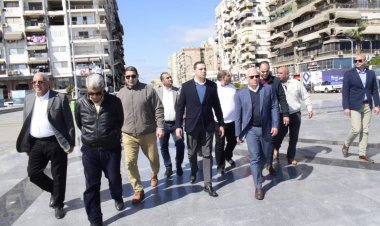 محافظ بورسعيد: وصول العمل في تطوير المرحلة الأولى من الممشى السياحي لمراحل متقدمة