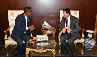 وزير الرياضة يفتتح بطولة إفريقيا للشباب بإستاد القاهرة الدولى