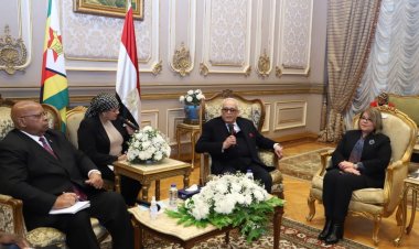 وكيل مجلس الشيوخ يستقبل رئيس برلمان زيمبابوي