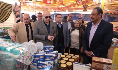 ضمن معارض «أهلا رمضان».. محافظ بني سويف يتفقد معرض سمسطا لتوفير السلع بأسعار مناسبة