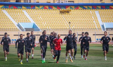الأهلي يختتم تدريباته استعدادًا لمباراة أسوان