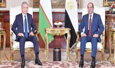 الرئيس الأوزبكي يزور مصر للمرة الأولى ليستأنف مسيرة التعاون بين البلدين