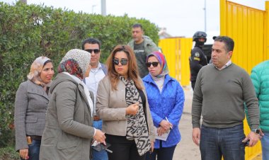 محافظ دمياط تجرى جولة ميدانية برأس البر لمتابعة تطوير منطقة اللسان