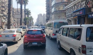 «النشرة المرورية».. كثافات مرورية متحركة بالدائرى والمحور