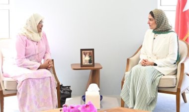 الأنصاري تستقبل المديرة التنفيذية لبرنامج الأمم المتحدة للمستوطنات البشرية