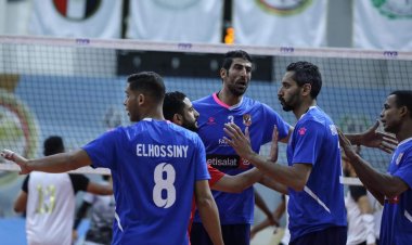 «رجال طائرة الأهلي» يفوز على خيبل في البطولة العربية