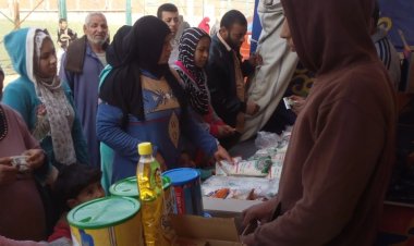 التموين يؤكد انتظام العمل وتوافر السلع  بمعرض «أهلاً  رمضان» بالفشن