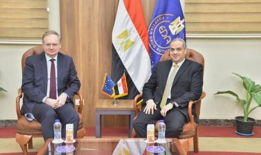 رئيس هيئة الدواء يستقبل سفير الاتحاد الأوروبي بمصر لبحث التعاون المشترك