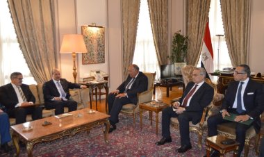 وزير الخارجية يستقبل رئيس مجلس المستشارين المغربي