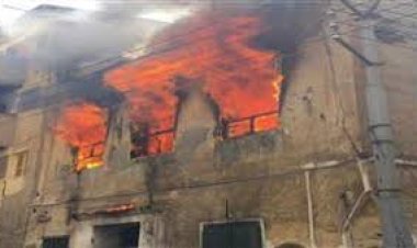 مصرع طفل عمره 9 سنوات مصرعه إثر حريق نشب داخل منزله بمنطقة كرداسة