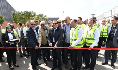 وزير البترول يفتتح مشروع تطوير الورش والمخازن الرئيسية لشركة غاز مصر